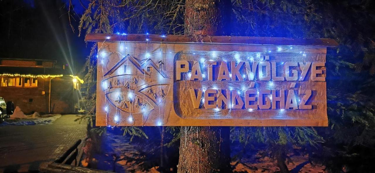 Patakvölgye Vendégház Izvoare  Extérieur photo